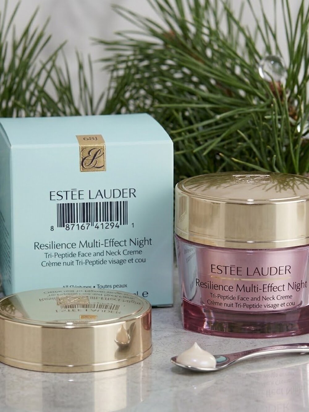 Estee Lauder Resilience Multi-Effect Night Tri-Peptide Face & Neck Creme 2.5oz
